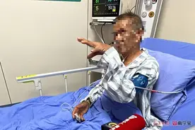 70岁老伯遇毒蛇拦路，投石激怒毒蛇被追着咬，医生：老伯非常幸运图片