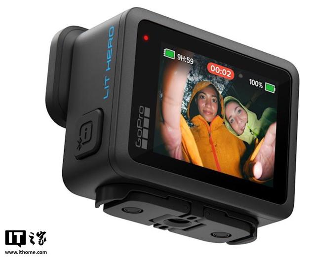 GoPro Lit HERO运动相机发布：内置LED补光灯，270美元