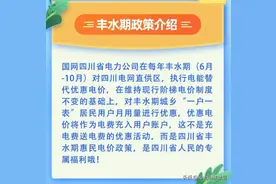 快去充电费，虽然电荒，四川丰水期返电政策依然有效，省点算点图片