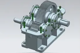 减速器图纸分析点评，完整资料拿去做练习图片