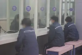 大墙里的“重逢”图片