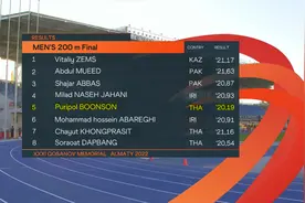 16岁200米跑20秒19，泰国诞生短跑奇才，天赋直逼博尔特图片