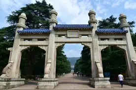 游南京中山陵图片