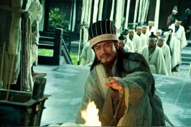 周公瑾诈死诱杀孔明，诸葛亮吊孝捶死周瑜——作者：曹会林图片