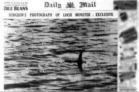 一石激起千层浪的尼斯湖水怪图片