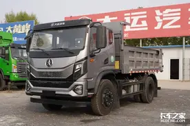 新18吨两轴自卸车，大运运隆有颜有料，城市渣土新选择图片