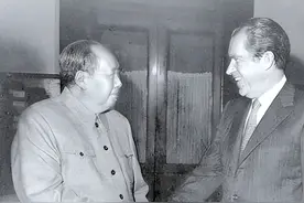 1972年，尼克松访华点名要看39军，毛主席：他可能还有些不服气图片