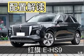 气场全开，国产豪华大型SUV，红旗E-HS9配置解读图片