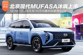 北京现代MUFASA沐飒上市 12.18-13.98万元图片