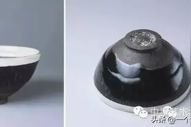 日本藏中国天目茶碗——白覆轮图片