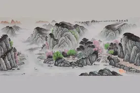 客厅挂画 国画品位十足 打造高品位家居不在话下图片