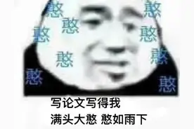 写论文表情包：这是不是焦头烂额的你图片