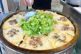 原来蚵仔煎就是海蛎煎，闽南人的家常菜，我们却难得一吃图片