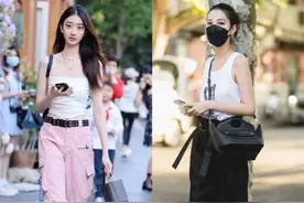 夏天上海街拍，小姐姐的穿搭太赞了，时髦又显气质图片