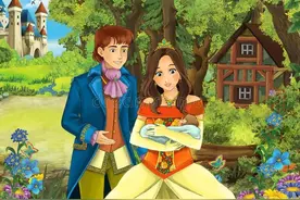 听读故事11：复习英语核心词201-220 （罗斯公主与怪物）图片