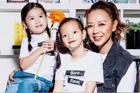 钟丽淇为长女庆生，11岁女儿需坐婴儿车出行，曾被断言活不过2岁图片