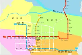 石家庄地铁运营线路图及首末班车时刻表图片
