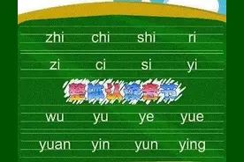 拼音整体认读音节知识小结图片