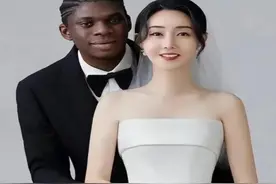 四川小伙娶非洲漂亮老婆，称没给一分钱彩礼，生下混血儿生活幸福图片