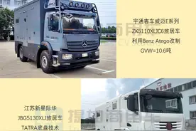 宇通引入国六奔驰Atego底盘，工信部第374批商旅新品公示概述图片