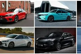 6款平民赛车对比：思域多项配置被吊打，名爵6 Pro安全功能不足图片