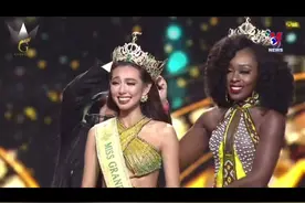 万国小姐选美大赛上，越南佳丽在舞台上绽放荣光！太美了吧图片