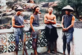 原来清朝也有肌肉男！看完这些清朝旧照，网友：练得比我都好图片