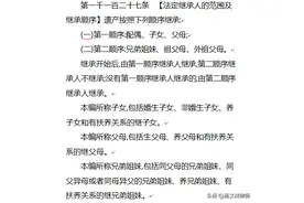 谁才是第一继承人？说说遗产继承的顺序！图片