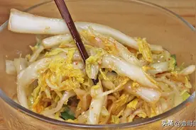 娃娃菜这样做太香了，我家天天吃都不腻，开胃下饭又解馋，超美味图片