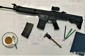 巴基斯坦自研的BW-20型战斗步枪，简直是HKG3和AR步枪的结合体图片