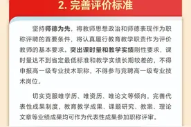山东出台意见，进一步深化中小学教师职称评聘改革图片