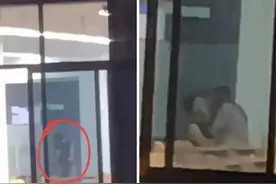 四川一高校，又爆出雷人事件，情侣在教室开灯“加班”被吃瓜图片