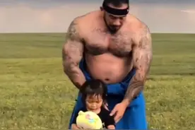 为什么内蒙古不相信腹肌？看完他们的身材，我服了图片