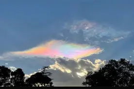 四川泸州再现罕见天象，“气运现，天人出”，到底是谁的大气运？图片