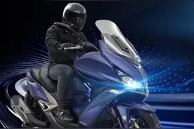 光阳Xciting S 400（台产）登陆内地，同步TCS+ABS，售价59980元图片