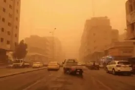 中东沙尘暴导致5000多人就医，“光伏治沙”防治荒漠化可实现多重效益图片