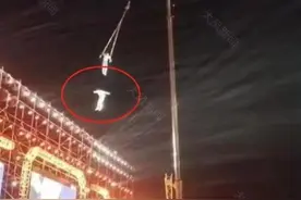 “空中飞人”夫妻档：搏命演出挣千把块钱要养活3个孩子，杂技专业人士分析称安全措施没搞好发生意外图片