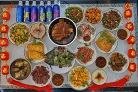 青岛人过年吃什么？图片