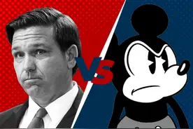 德桑蒂斯与迪士尼的战争：一言不合，就与金主“米老鼠”互相毁灭图片