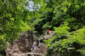 自驾厦门小九寨沟，同安杉际内溯溪徒步之行图片