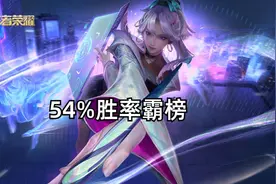 上官婉儿拿下版本法师称号，54%的胜率，高分段的“毒瘤”图片