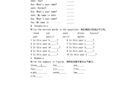 新概念英语第一册练习册附答案 共294页图片