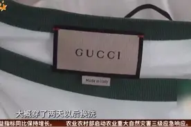 4400元古驰T恤洗一次就褪色，奢侈品是“一次性用品”？图片