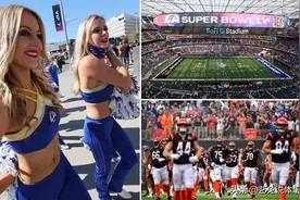 众星云集超级碗，詹姆斯满脸羡慕，NFL的影响力完胜NBA图片