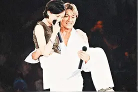 刘德华鼓励过赖文慧，找一个好男人嫁了，她只是微微一笑图片