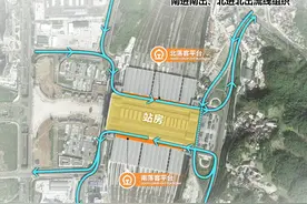 贵阳北站南进站口即将开启图片