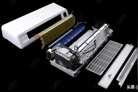 拆米家新风空调尊享版F1A1 1.5匹新一级 内外机完整拆机图片