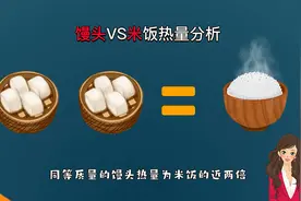 你知道究竟是吃“米饭”胖还是吃“馒头”胖吗？图片