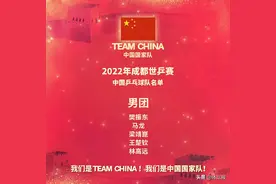 国乒世乒赛战队名单正式出炉图片