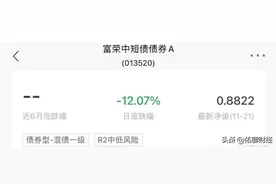 网红债基1日暴跌12%，钱存哪里才安全？图片